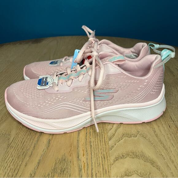 NWT Skechers The Elite Sport Shoe Sneaker Trainer Walking Pink Women’s 5.5 - Picture 4 of 8
